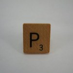 P-kirjain sormus
