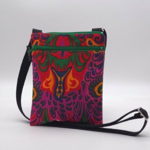 Pieni olkalaukku Pitsi, sivutaskulla