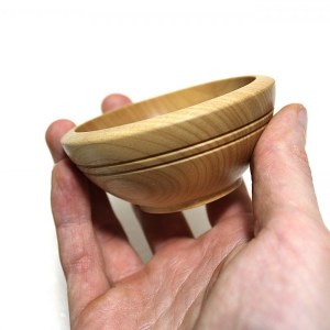 Puinen kulho 8cm - Pieni puukulho