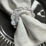 Virkattu lautasliinarengas